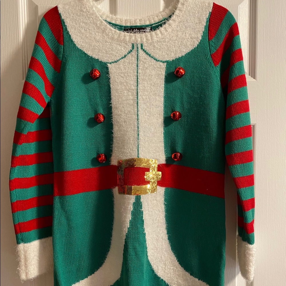 Mrs. Claus Sweater Dress